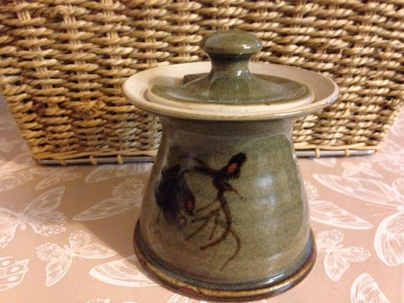 Studio pottery preserve/jam pot with lid. glenshee pottery Etsy