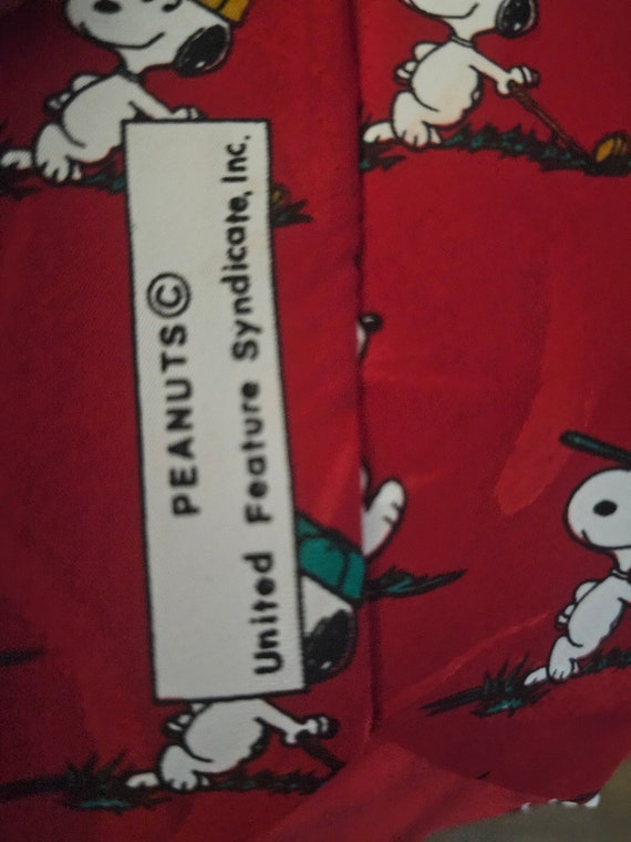 Peanuts Snoopy And Charlie Brown Necktie 2 tie lo… - image 2