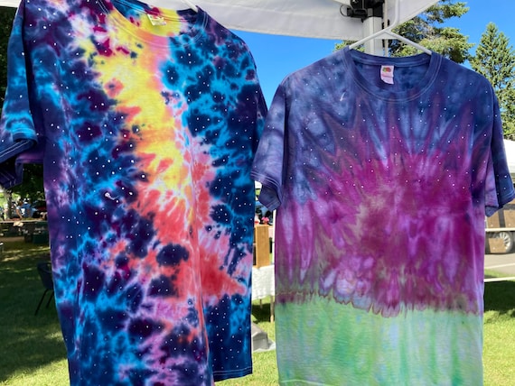 Aurora and Galaxy Tie Dyes
