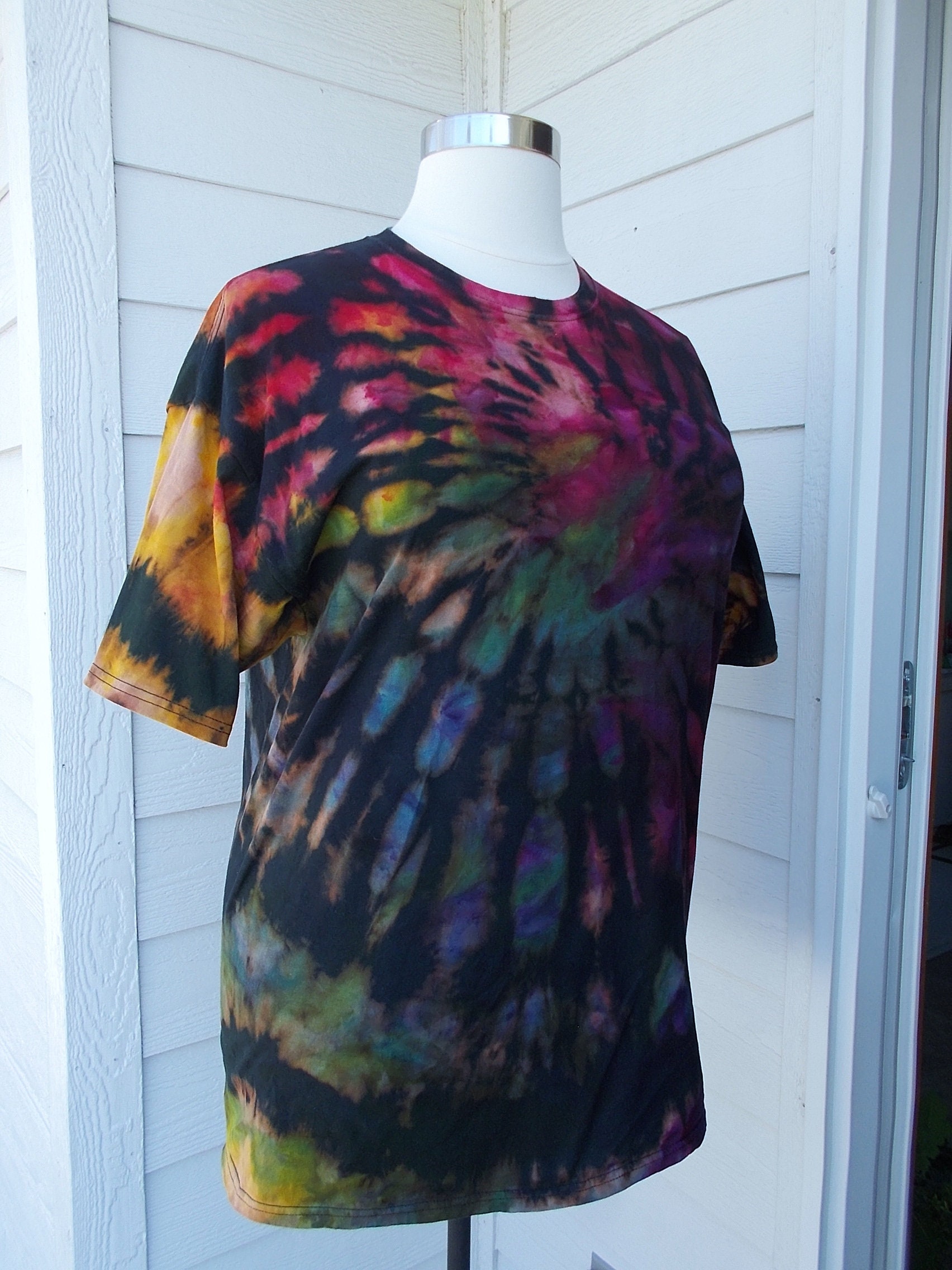 bleach reverse tie dye patterns