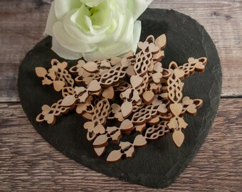 100 Welsh Mini Lovespoon Wedding Favours - wooden wedding favours, welsh wedding favour, made in Wales