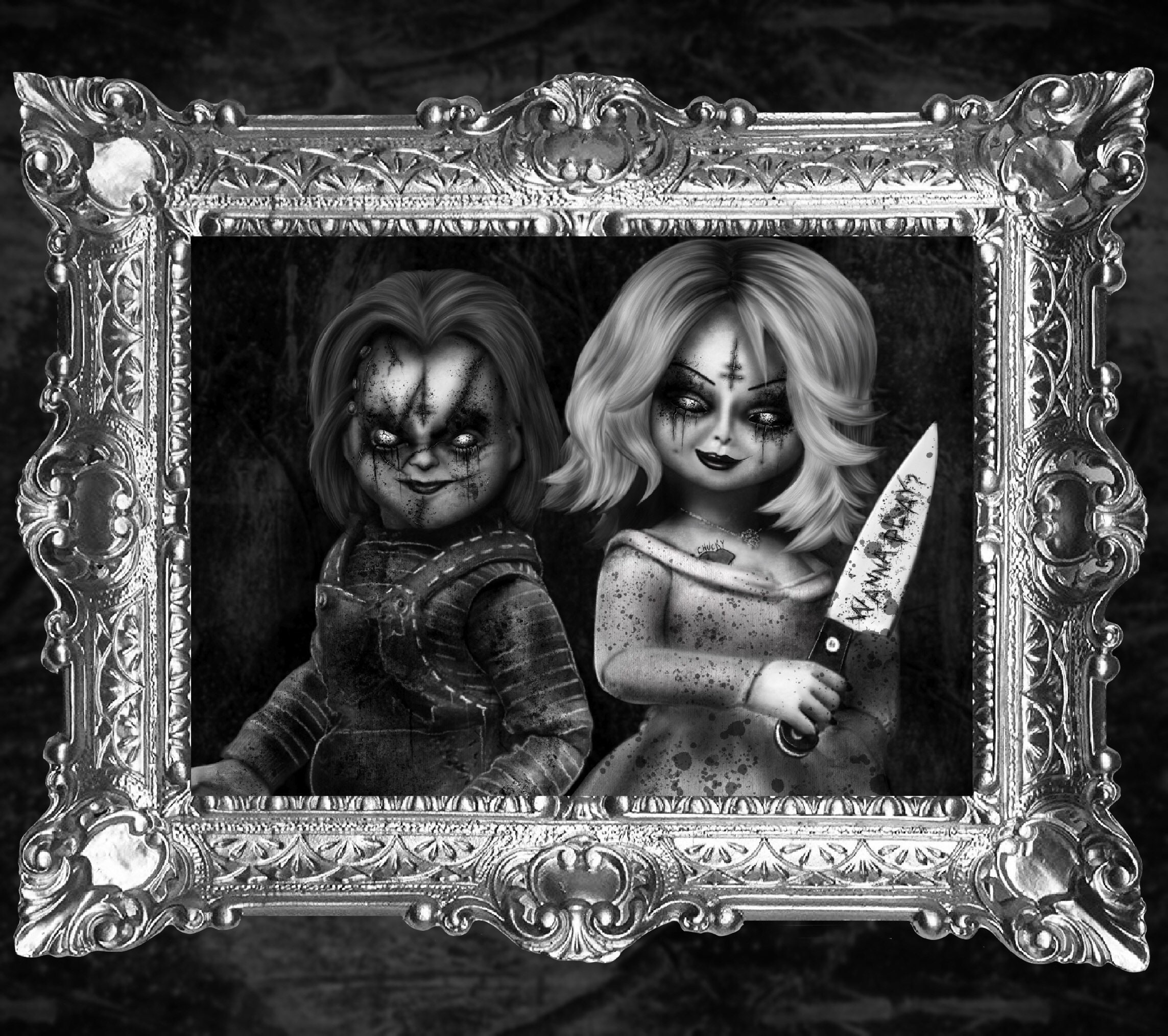 Download Chucky And Tiffany Wallpaper  Wallpaperscom