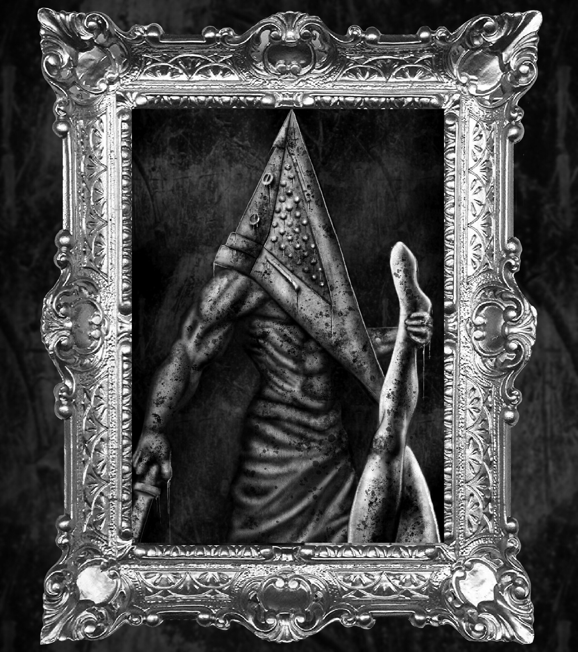 Pyramid Head - Silent Hill Art Board Print for Sale by EnoWesker