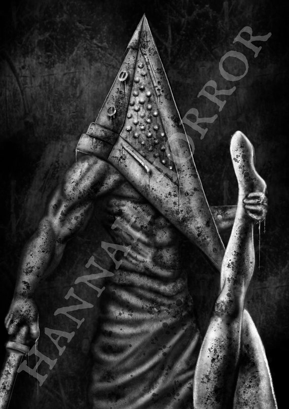 Pyramid Head, Printed and Painted by me : r/silenthill