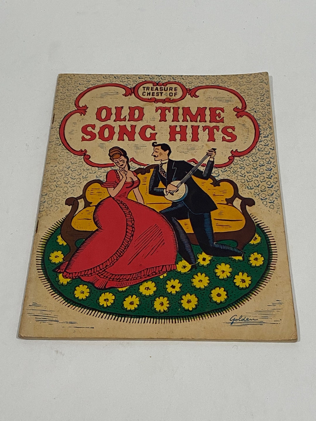Vintage 1935 Treasure Chest of Old Time Song Hits Sheet Music Booklet
