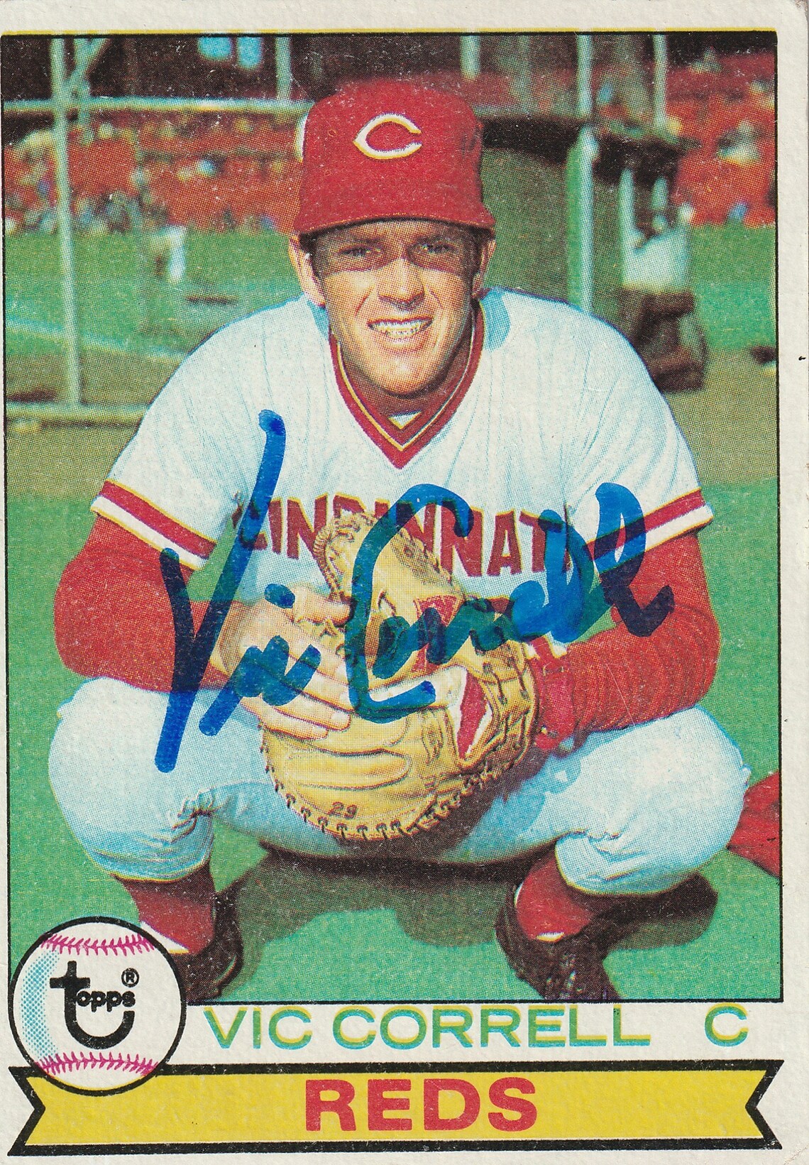 Vic Correll AUTOGRAPHED Baseball Trading Card 1979 Topps - Etsy Vic Correll AUTOGRAPHED Baseball Trading Card 1979 Topps - Etsy