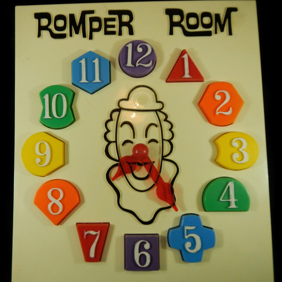 Vintage Romper Room Fun Time Puzzle Clock Hasbro 1970 Etsy.de