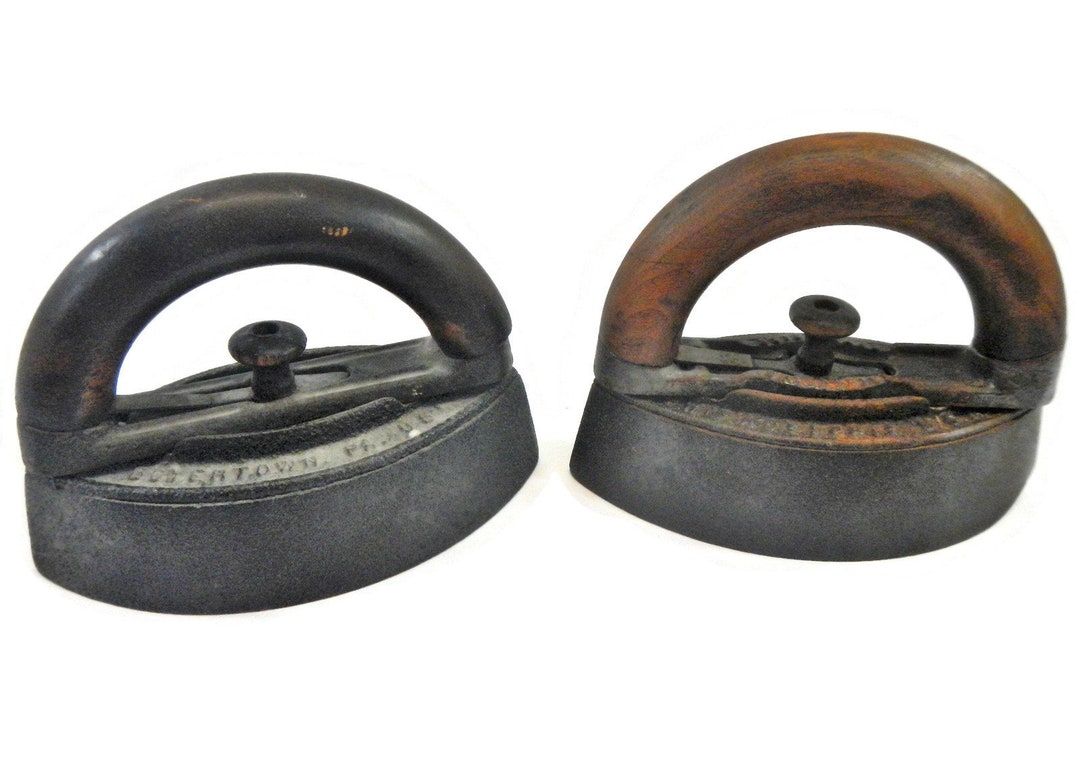 Antique Cast Iron Sad Iron, CHOICE- Colebrookdale #2, Enterprise