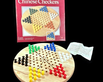 Vintage Chinese Checkers - Etsy