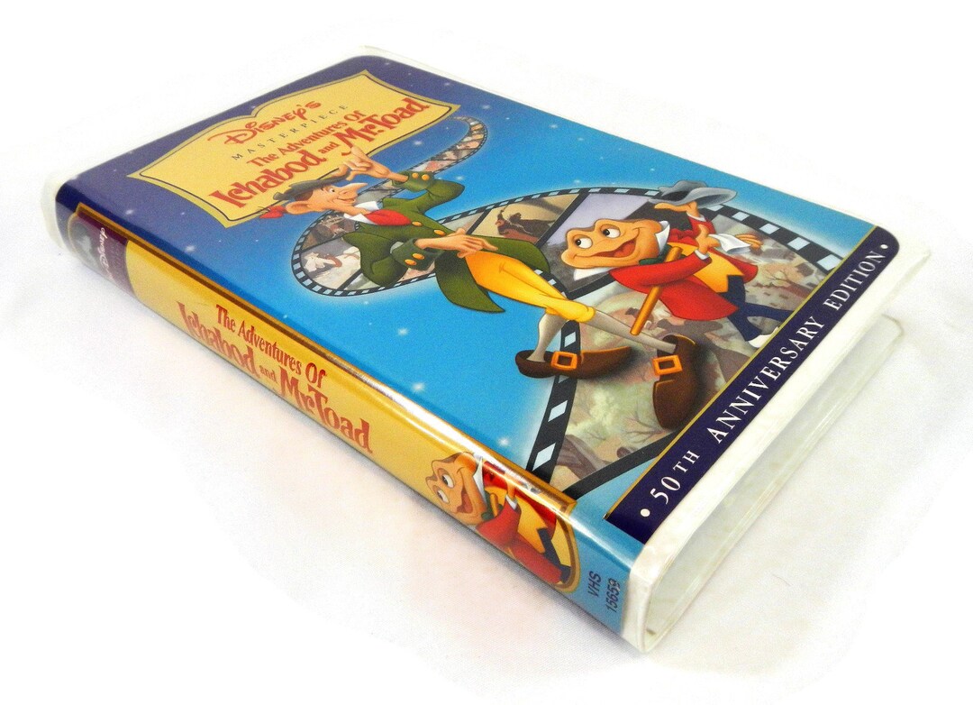 The Adventures Of Ichabod And Mr Toad Vhs Vintage the Adventures of Ichabod & Mr. Toad VHS Movie - Walt Disney