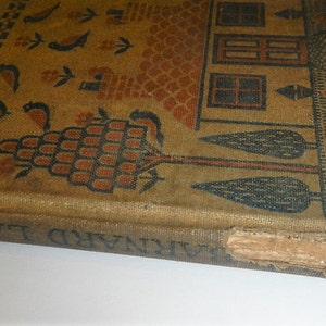 VERY RARE Antique The Barnard Language Reader - Marion D. Paine - 1913, hardcover - gorgeous illustrations, New York, American Book Company image 2