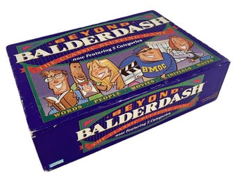 Vintage Beyond Balderdash Game - 1995, Parker Brothers, #40737 - Complete - Bluffing Trivia Party Game,  2+ Players,  Ages 10-Adult