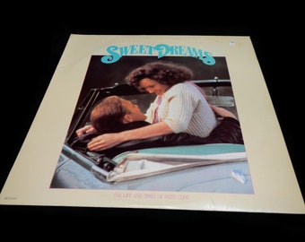 Vintage Sweet Dreams, Patsy Kline Record Album -original motion picture soundtrack, 1985, vinyl- Your Cheatin Heart, I Fall to Pieces, Crazy