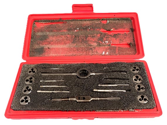 Vintage Tap & Die Set - Cleveland Twist Drill Co, EDP67271, Set