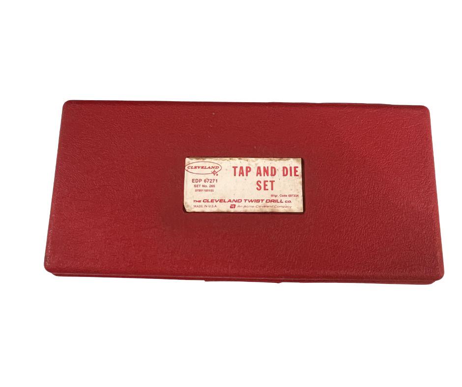 Vintage Tap & Die Set - Cleveland Twist Drill Co, EDP67271, Set
