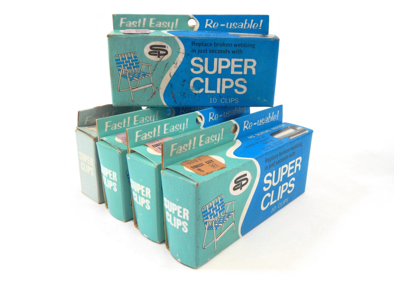 Vintage Super Clips for Lawn Chair bing Repairs 10 per Etsy