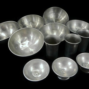 Aluminum Dessert Bowls - Etsy