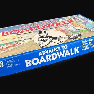 Advance to Boardwalk Board Game - Etsy Canada
