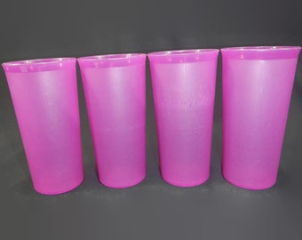 6 Tupperware 116 Tumblers Small Pastel Plastic Cups 