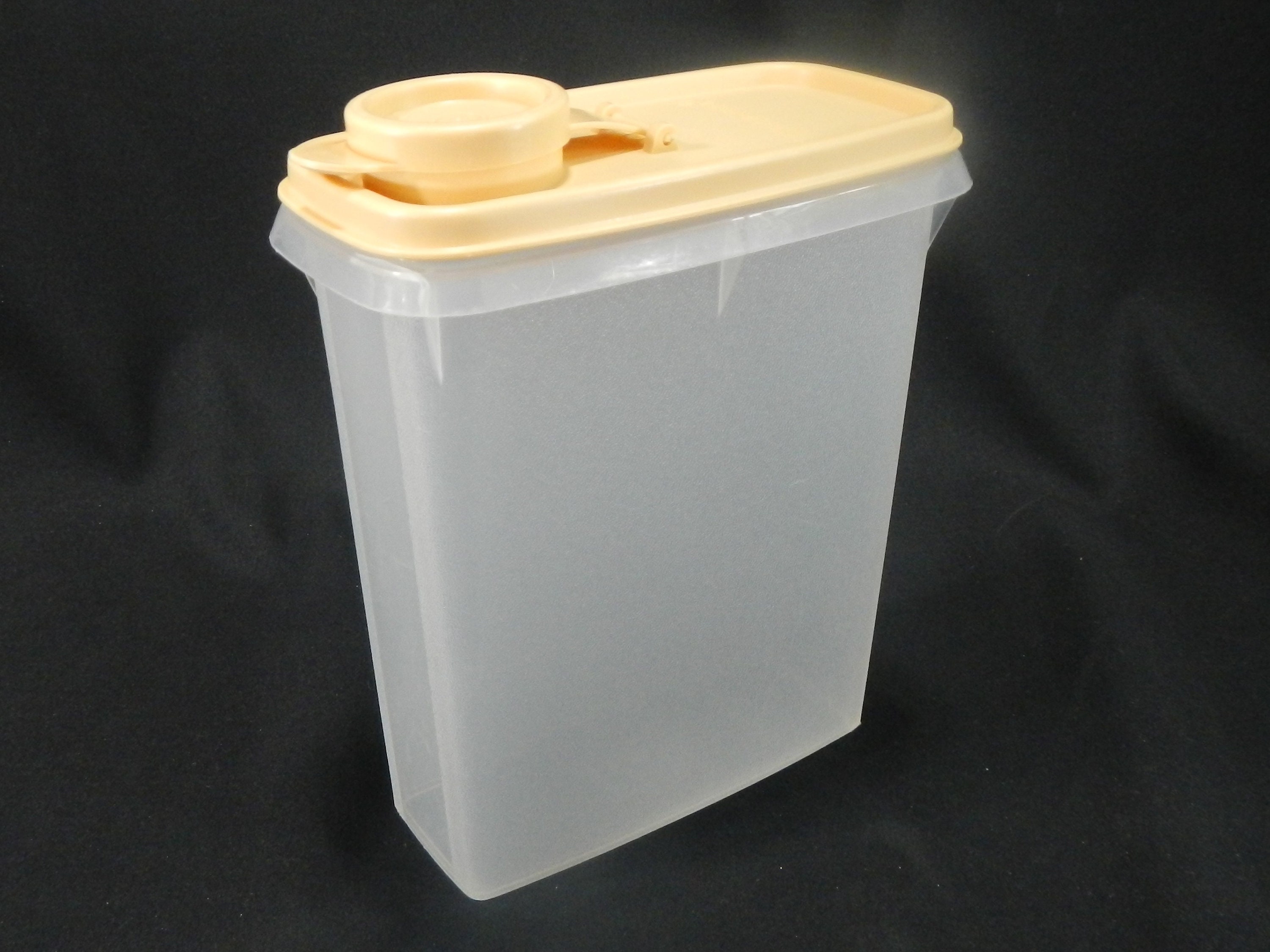 Vintage Tupperware Cereal Container, Store-N-Pour Cereal Keeper