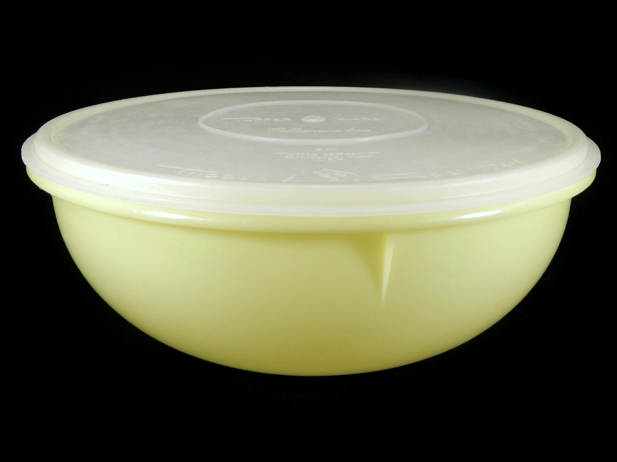 Vintage Tupperware Fix N Mix Bowl with Lid very large    Etsy 日本