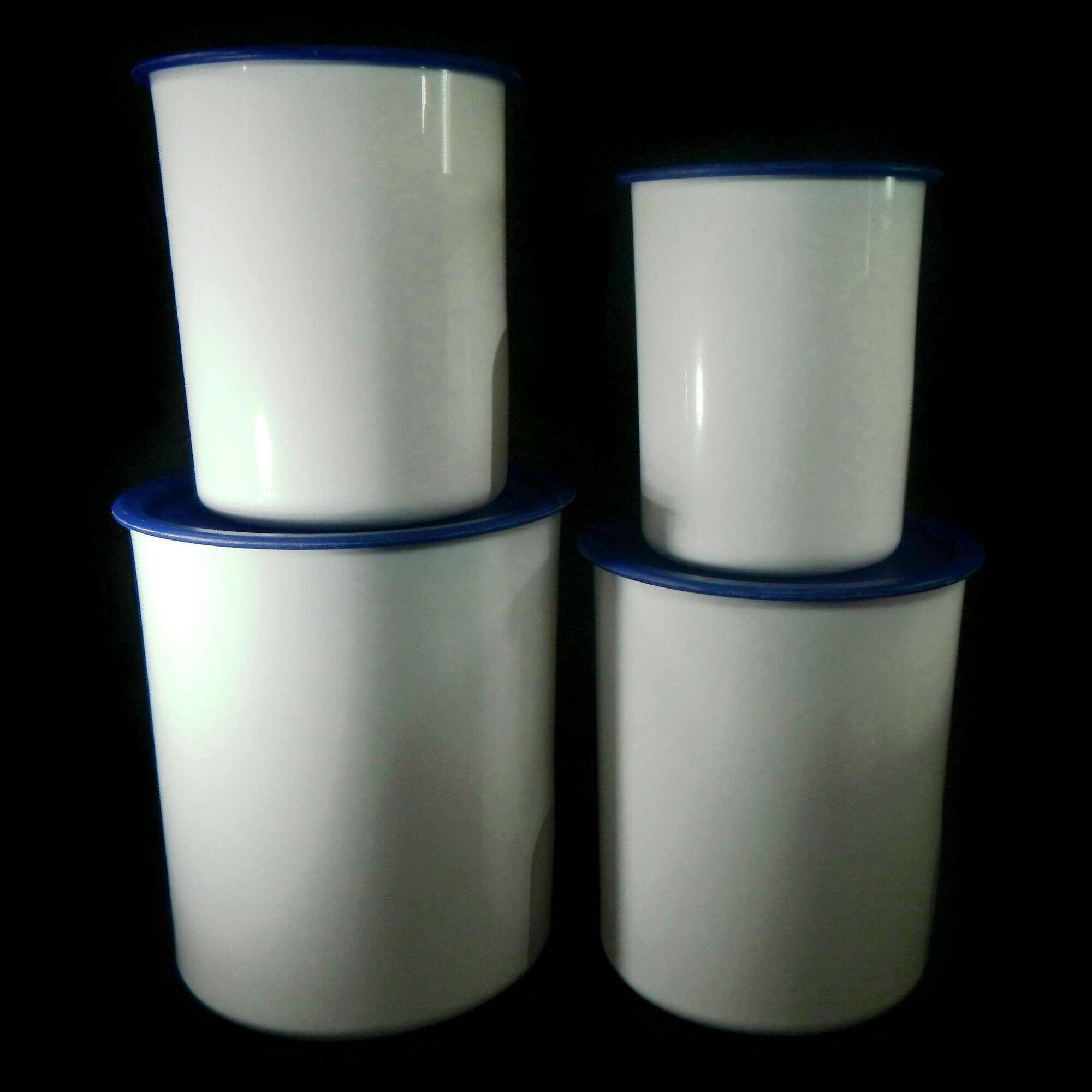 Vintage Tupperware Canister Set with Lids & Scoops - Lil Dusty Online  Auctions - All Estate Services, LLC