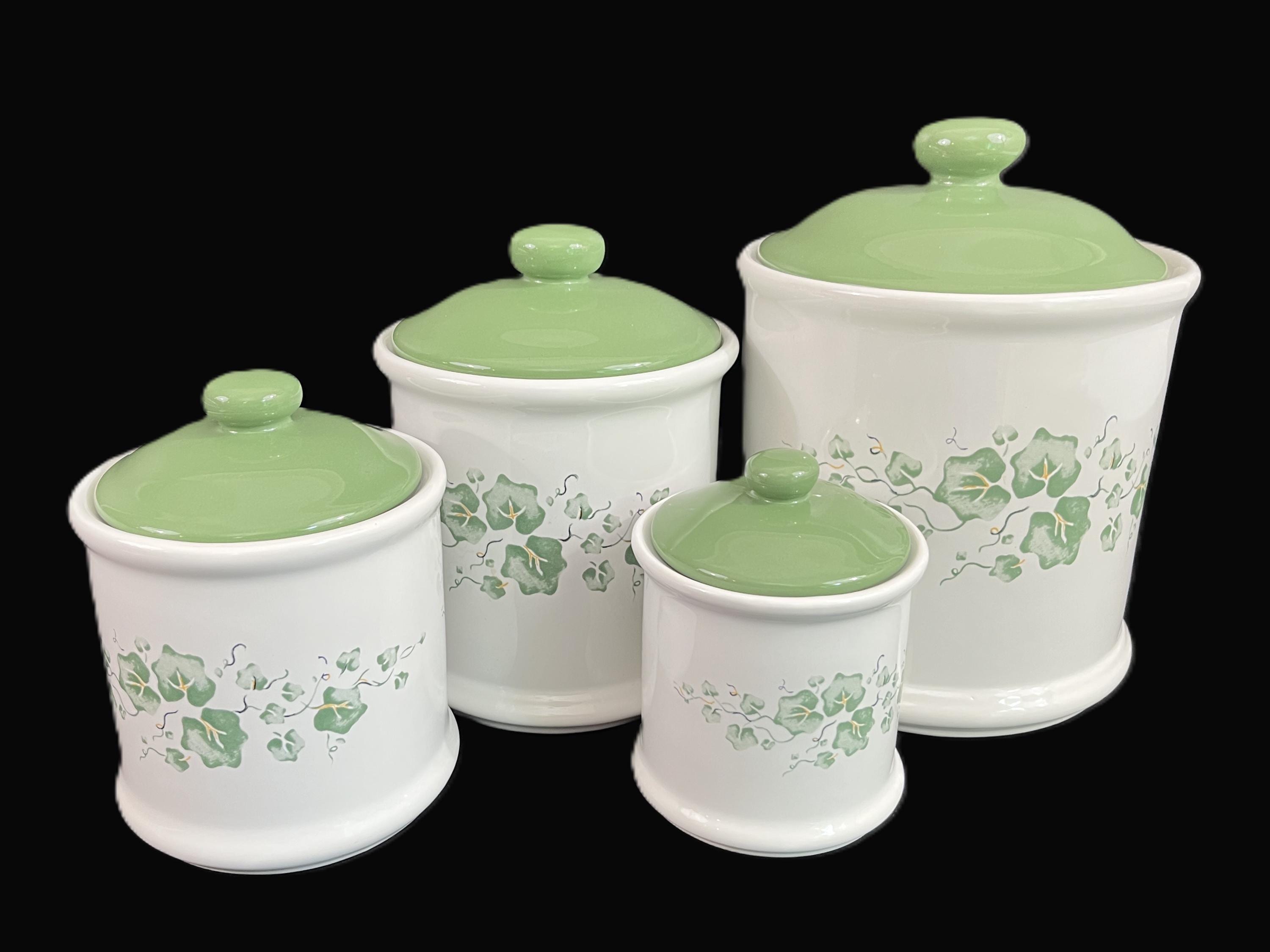 Vintage Green Canister - Etsy - Page 2