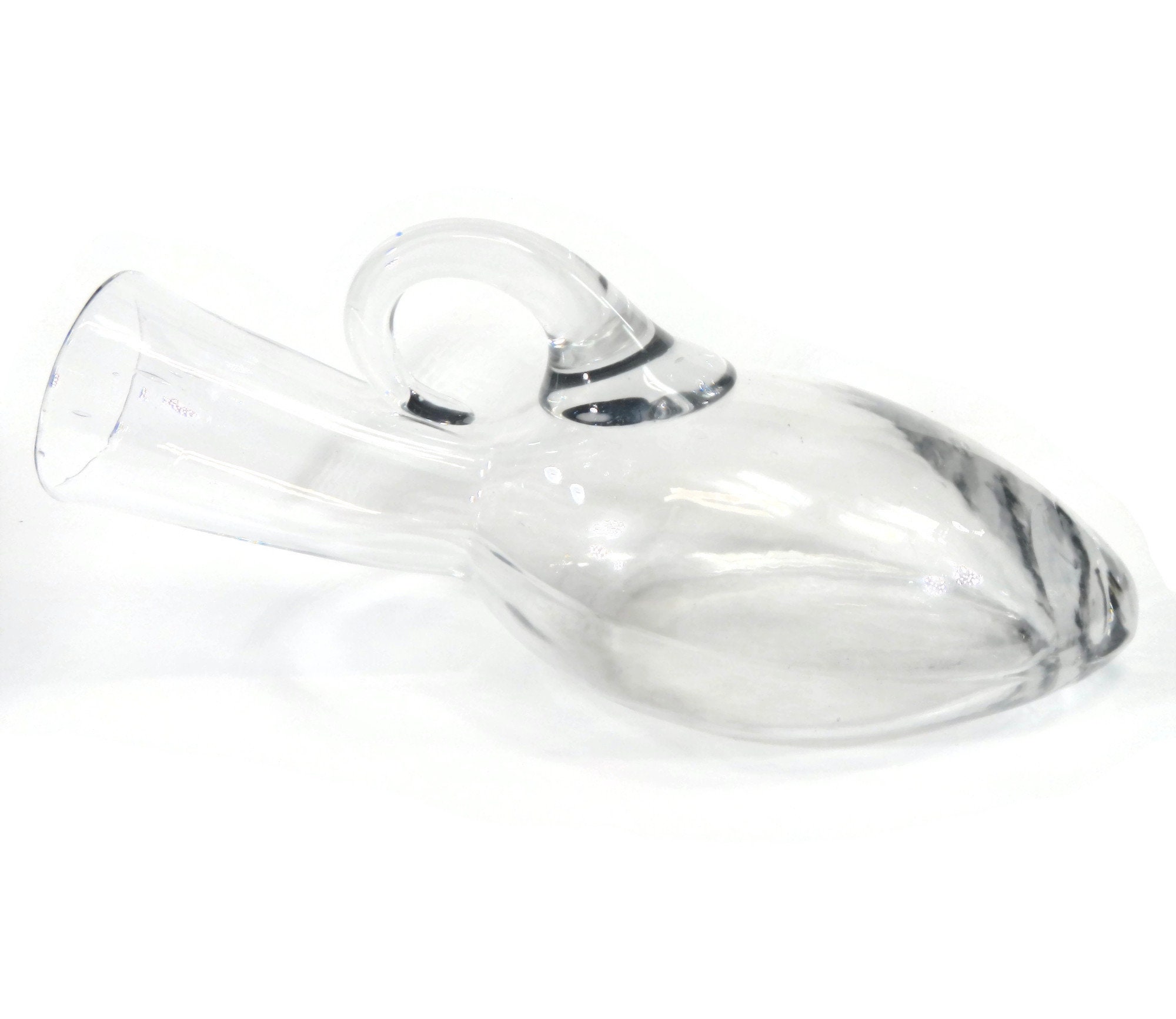 Antique Hospital Urinal Clear Glass With Handle Medical Etsy Australia