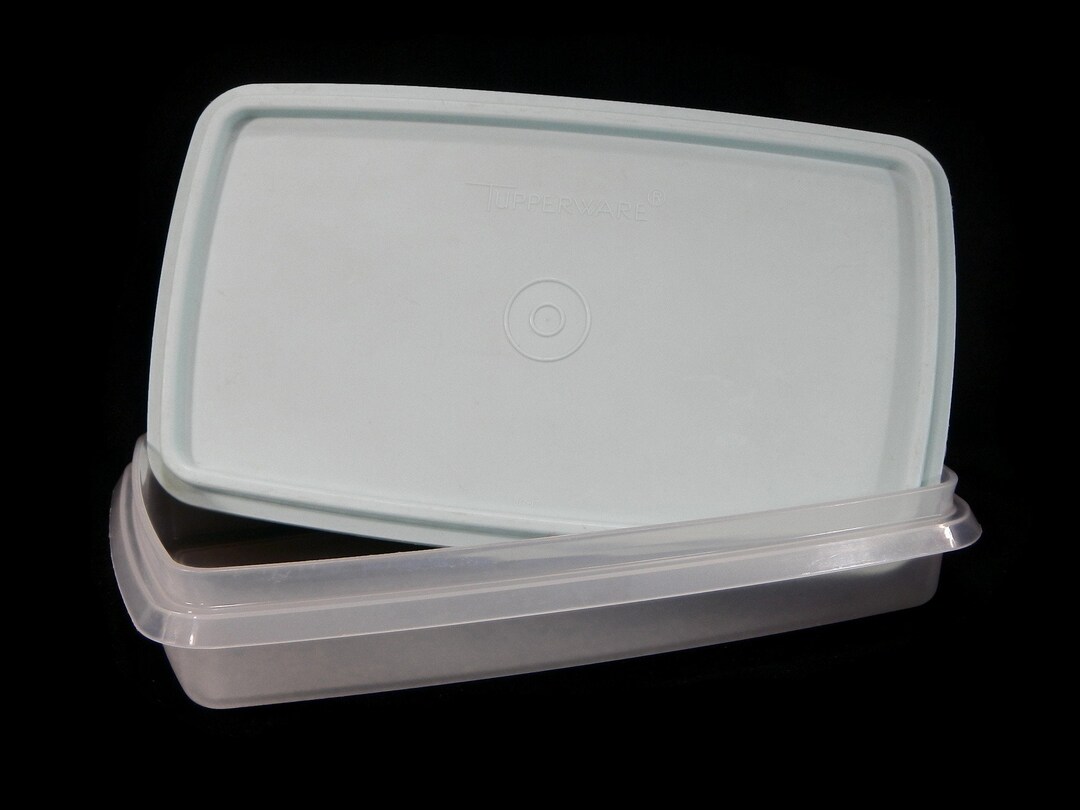 Vintage Tupperware Deli Keeper Container, Lid CHOICE Paprika, Mint Lid