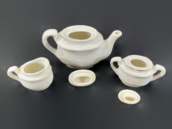 Vintage Straco Children's China Tea Set, Dishes - F J