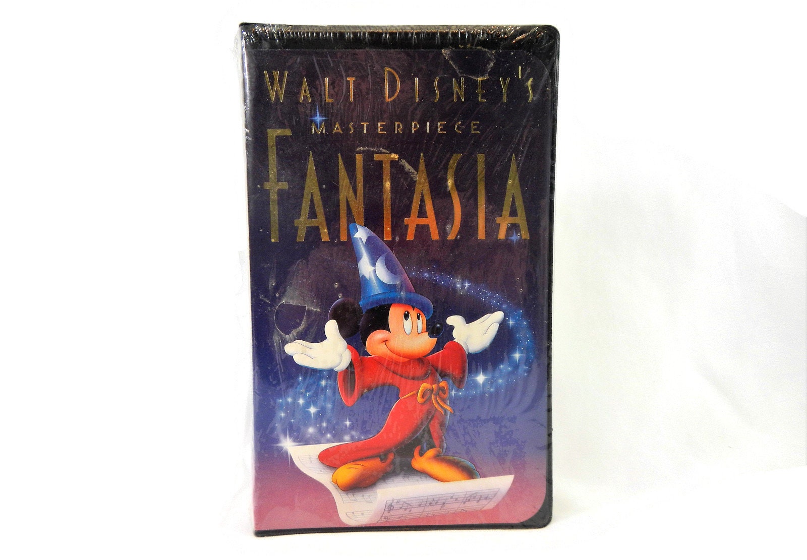 Vintage Fantasia VHS Movie, Sealed in Plastic - Walt Disney
