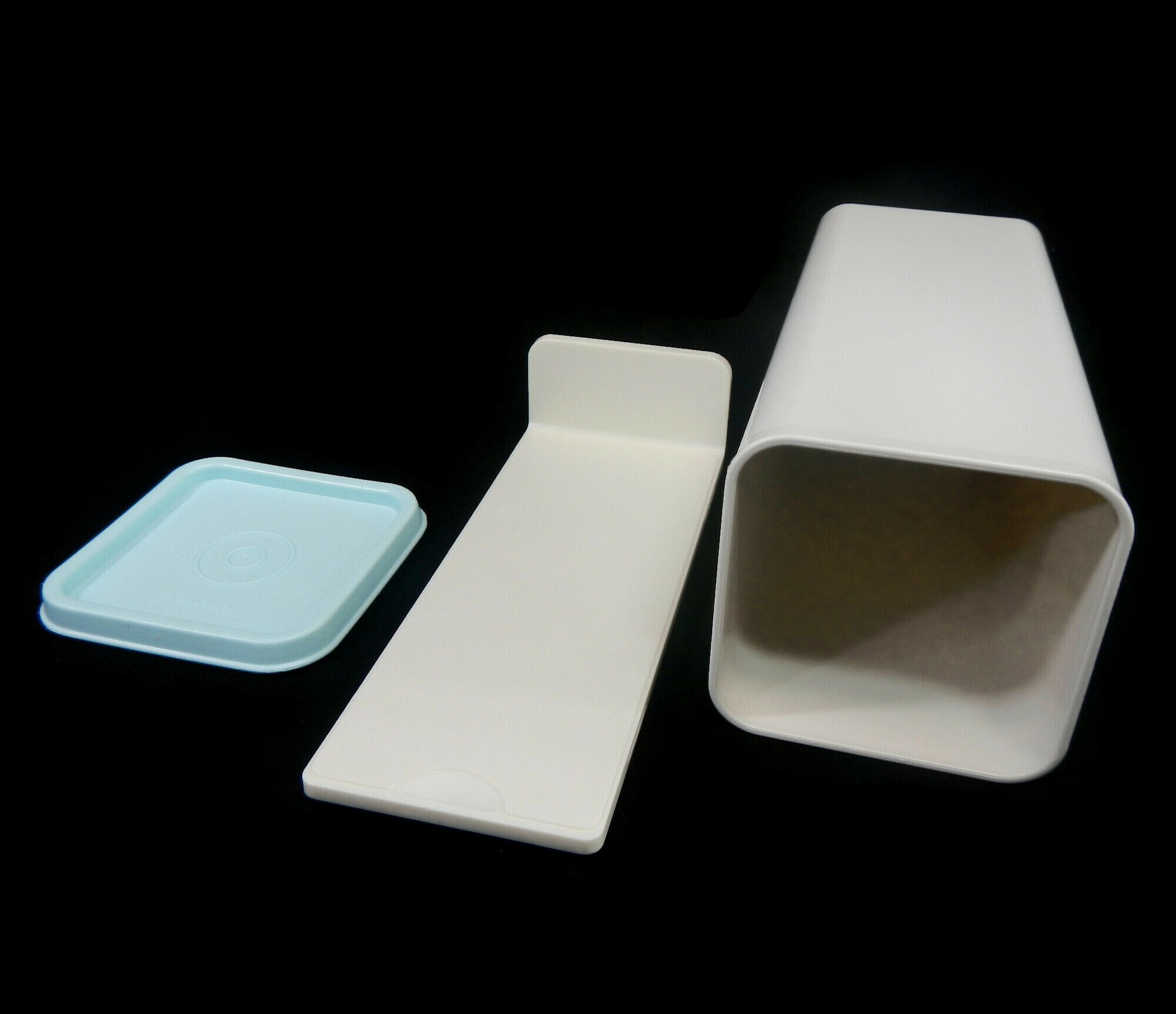 Vintage Tupperware Small Cheese Keeper Lid Slide Insert 3 Etsy