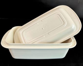 Vintage Tupperware Ultra 21 Casserole Set – 2 Qt Bowl & 3/4 Qt