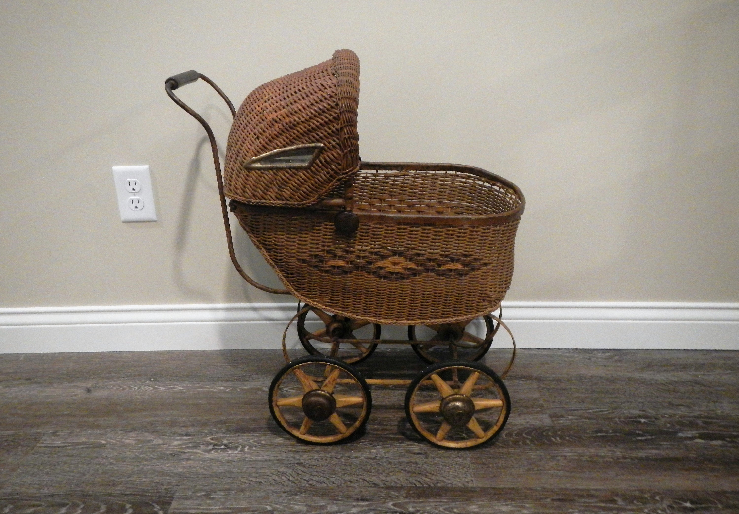 child's toy baby buggy