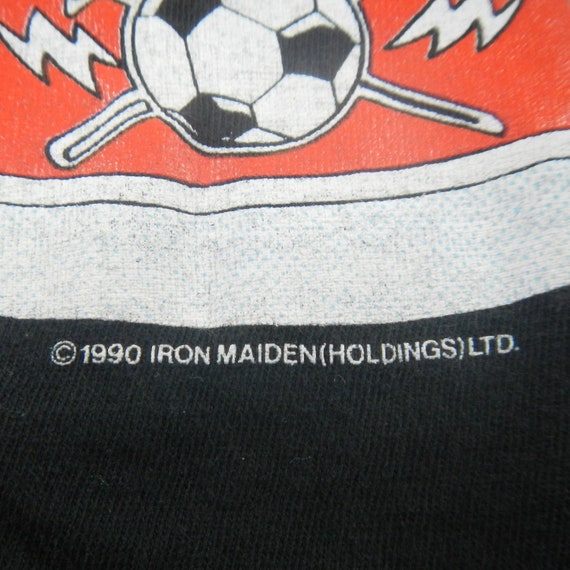 RARE Vintage Iron Maiden Concert Tour T Shirt - T… - image 7
