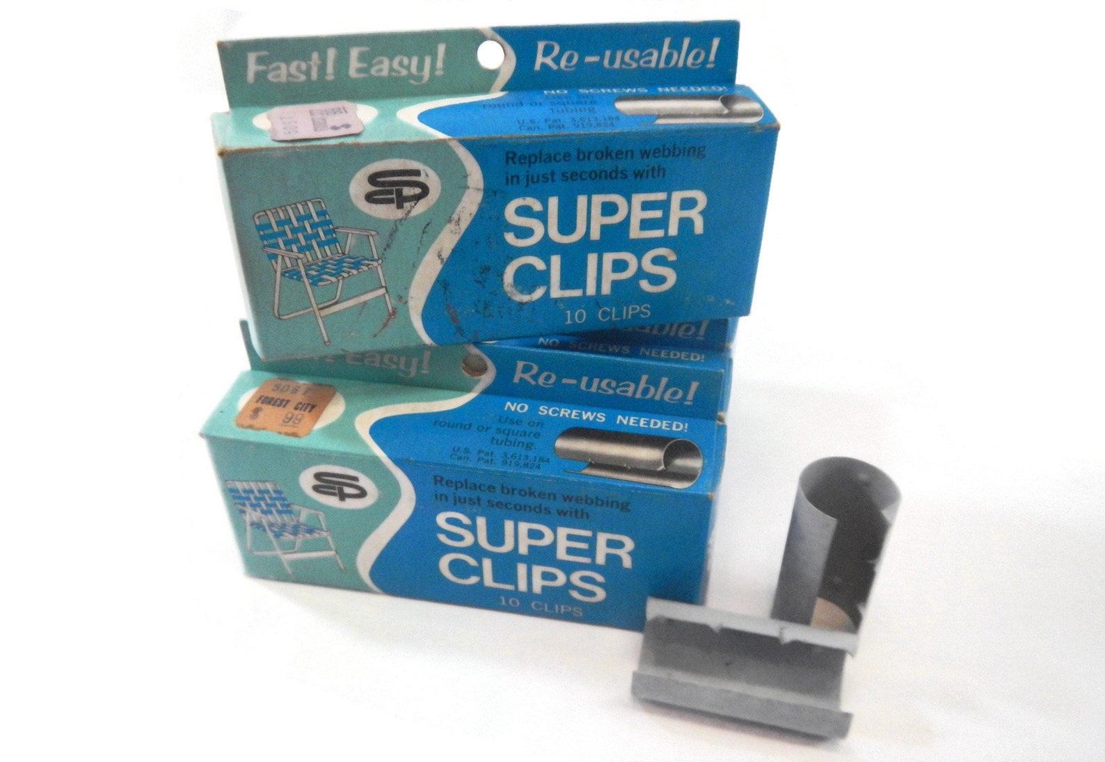 Vintage Super Clips for Lawn Chair bing Repairs 10 per Etsy