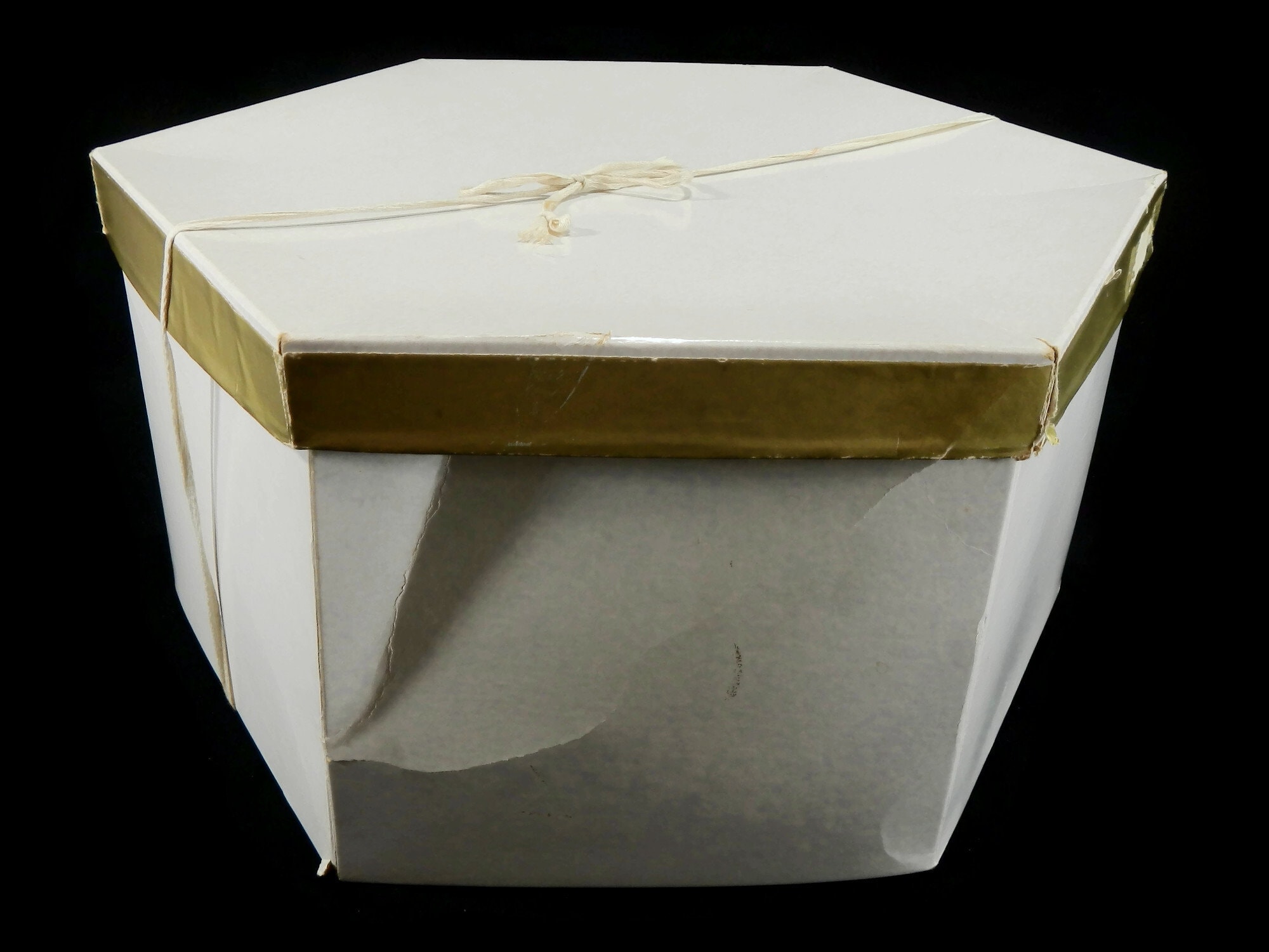 cardboard hat box