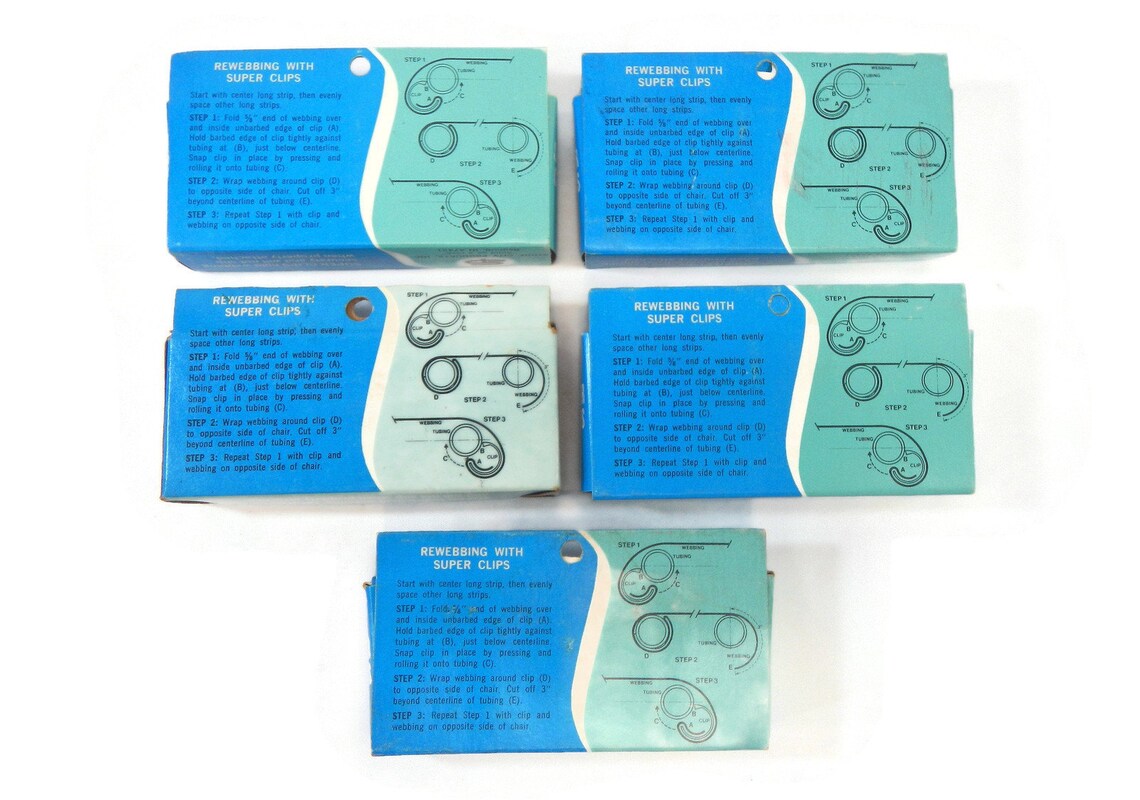 Vintage Super Clips for Lawn Chair bing Repairs 10 per Etsy