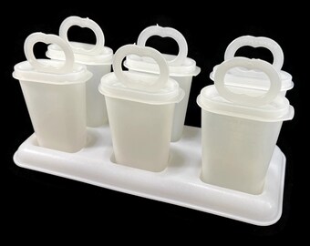 Tupperware Popsicle Mold Replacement Parts, 343 Lid, 344 Container / Cup,  345 Stick 