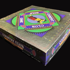 Vintage Country Club Golf Game - 18-hole, Future Games Inc, 1990, 1-4 players, ages 10-adult - board game, golfer, sports, dad, Father’s Day
