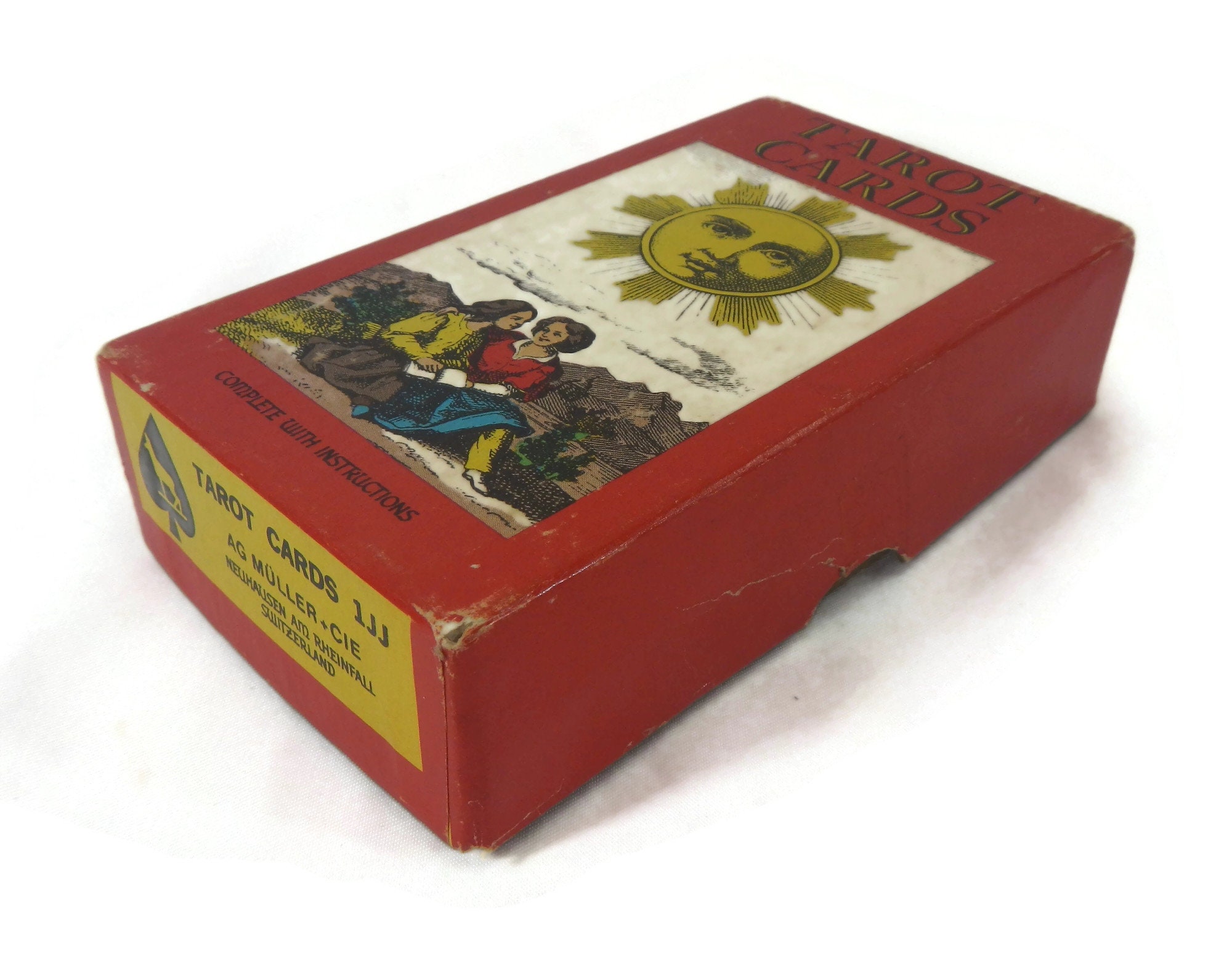 Vintage Swiss 1JJ Tarot Cards - AG Muller, Stuart Kaplan, Complete