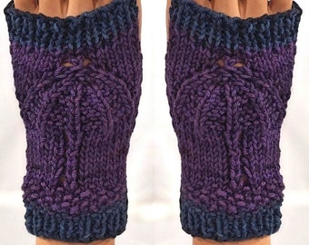 Rainy Day Mitts Knitting Pattern