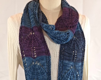 Rainy Day Scarf Knitting Pattern