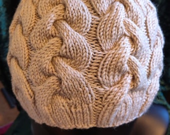 I Like Big Braids Hat Knitting Pattern
