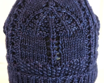 Rainy Day Hat Knitting Pattern