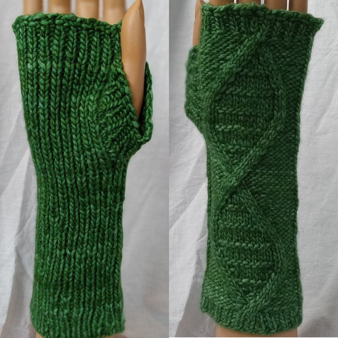 DNA Mitts Knitting Pattern - Etsy