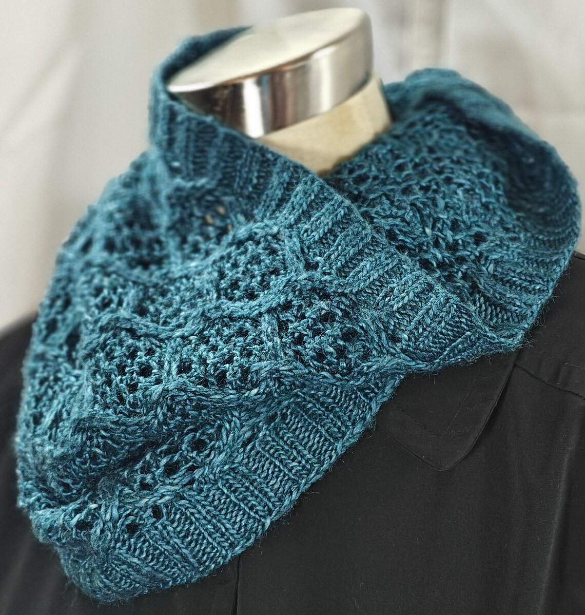 Chain Link Cowl Knitting Pattern - Etsy
