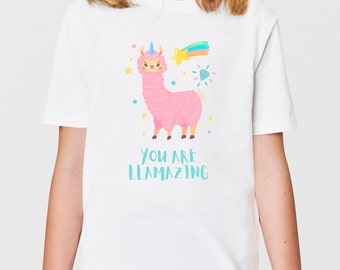 You Are Llamazing - T-shirt per bambini