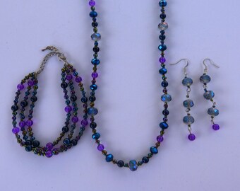 Simmering Blue and Purple Set