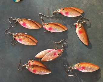 Here Fishy - Chub/ Chub Fishing Earrings